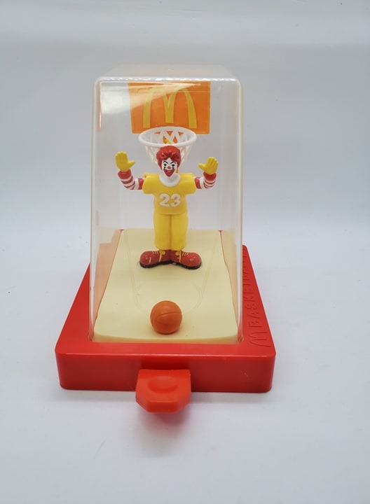 Vintage Mcdonalds Happy Meal Toys 2001 Blast Basketball Slam Dunk Ronald Hobbies And Toys