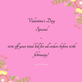 Flowers - Valentine’s Day Special!
