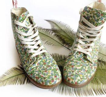 Doc Martens Floral Shoes
