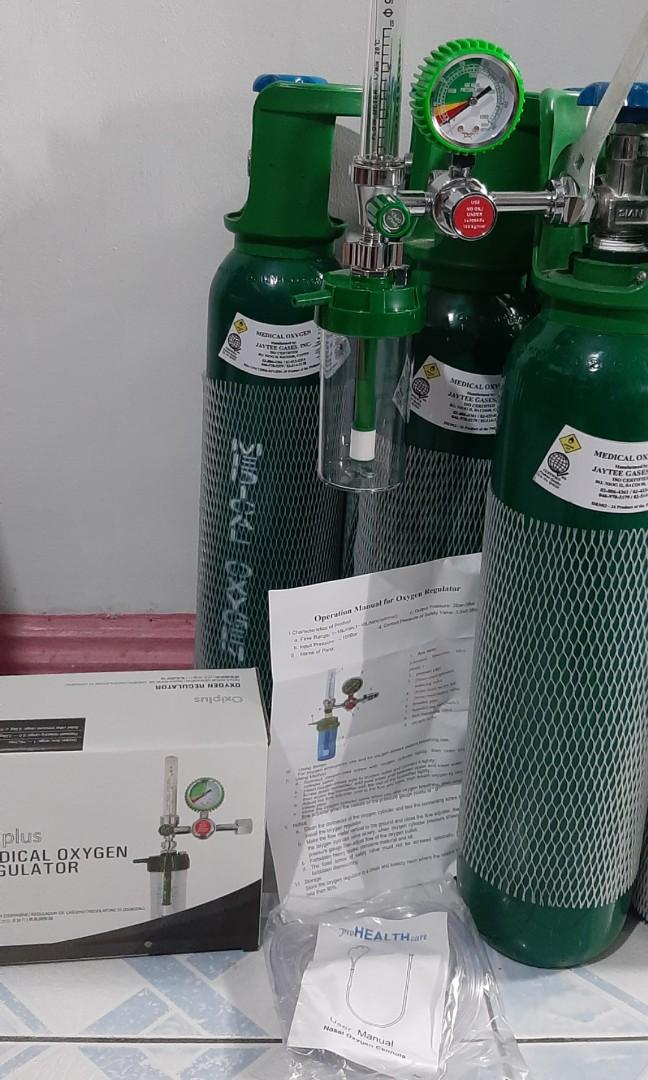 5 pounds Medical oxygen tank with Regulator complete set, Beauty & Personal Care, Vision Care on