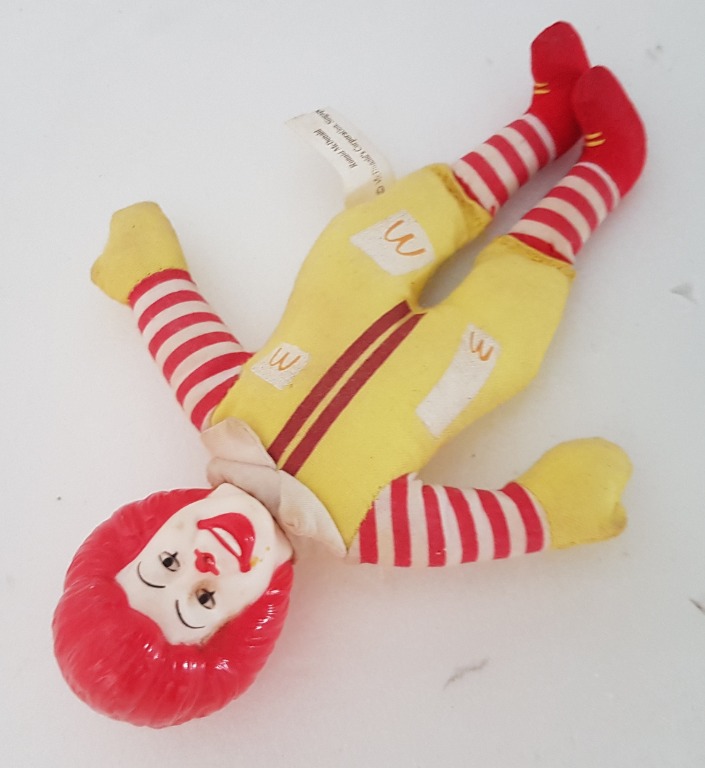 7 inches tall Ronald Old McDonald s 1984 Souvenir Vintage Ronald