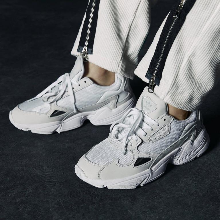 black pink adidas falcon