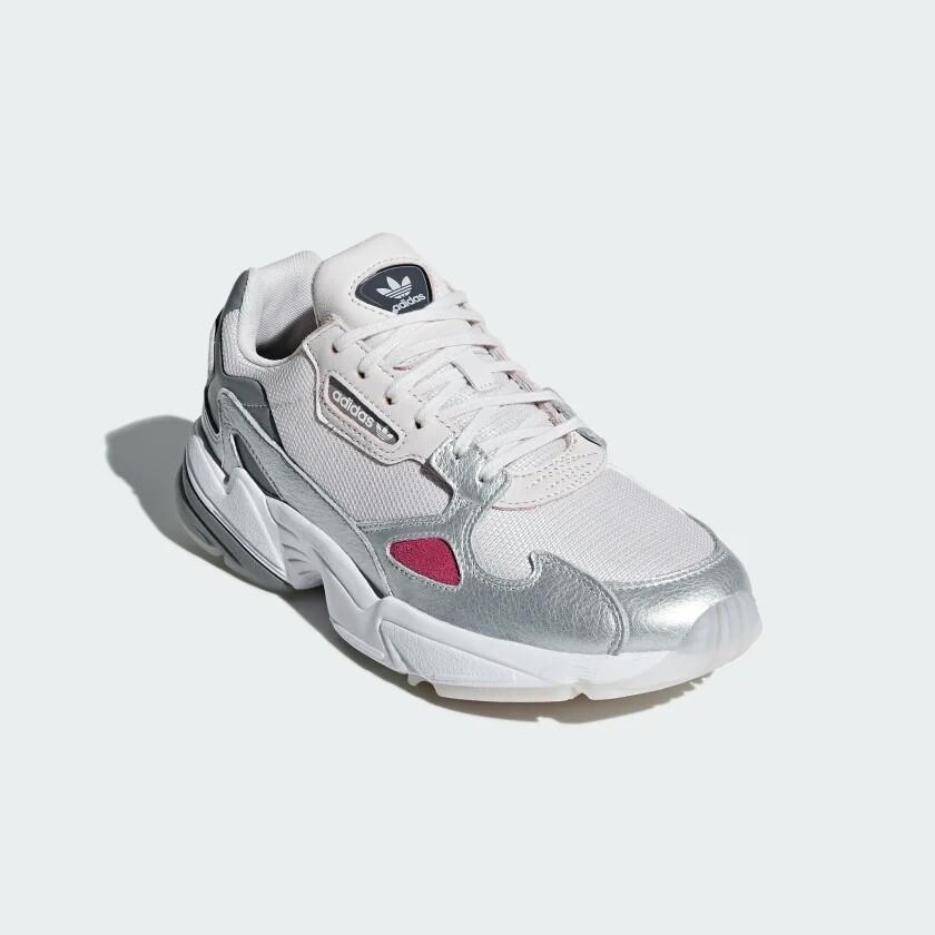 adidas falcon silver metallic