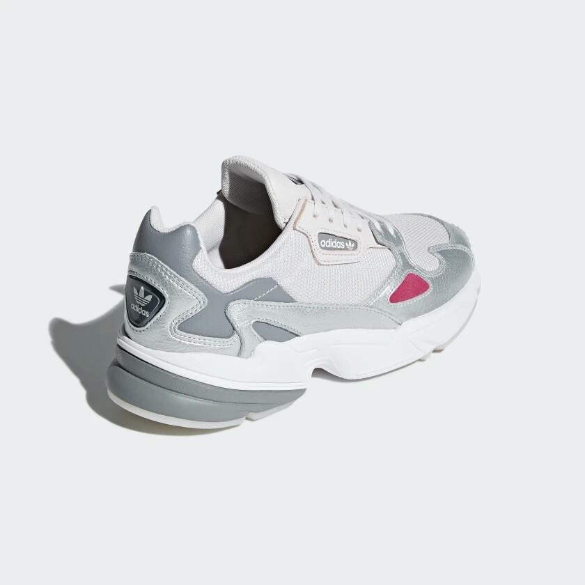 adidas falcon silver metallic