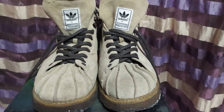 Adidas hemp shell toe shoes best sale