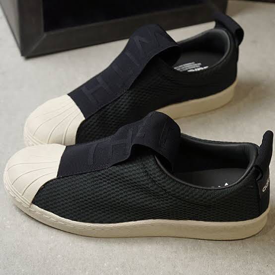 Adidas superstar slip on mesh Women s Fashion Footwear