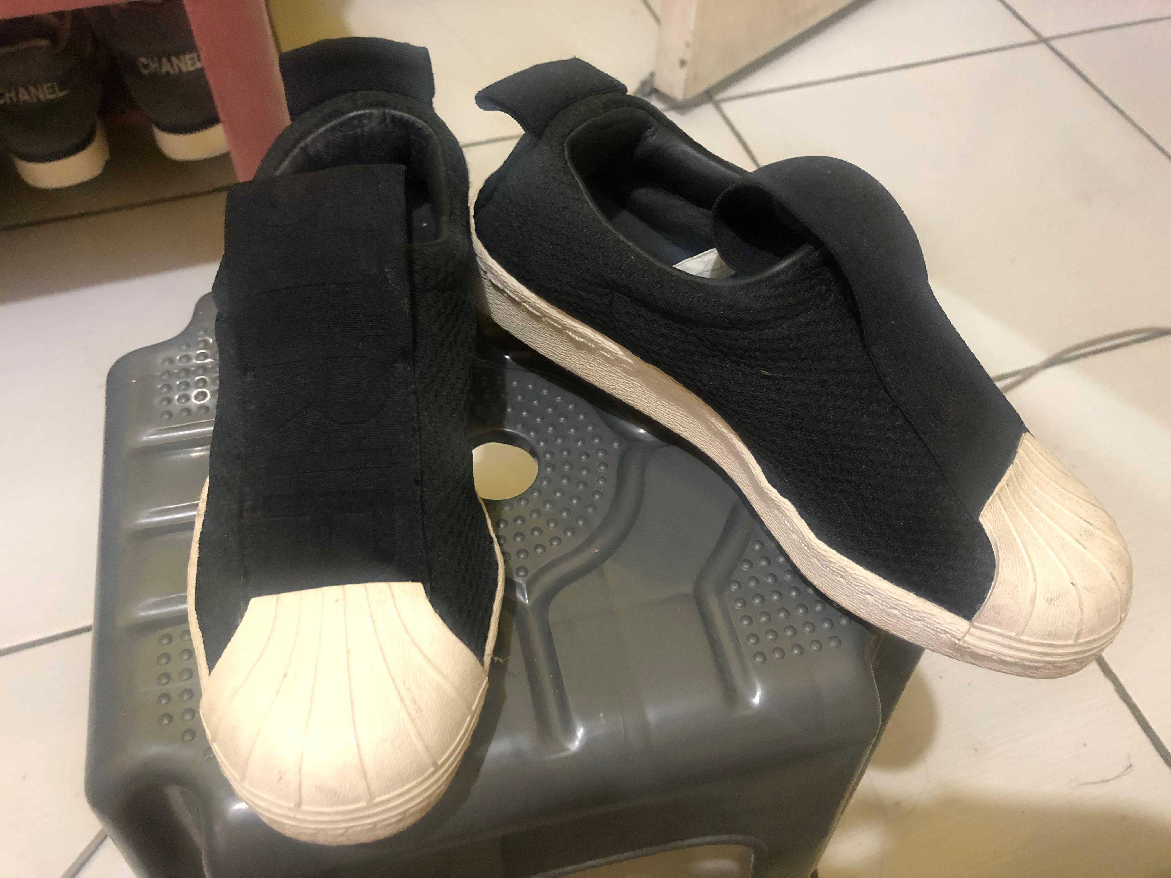Adidas superstar slip on mesh Women s Fashion Footwear Sneakers