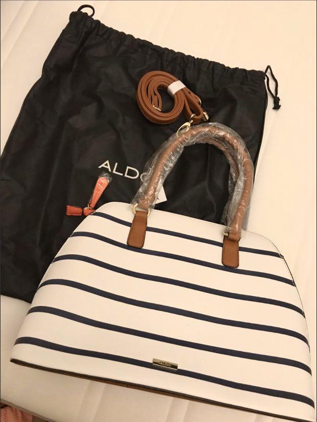 Aldo striped clearance handbag