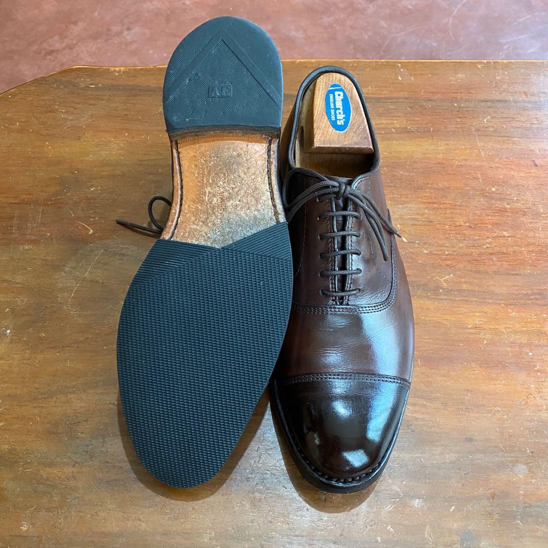Allen Edmonds Park Avenue captoe oxford balmoral dress shoes in