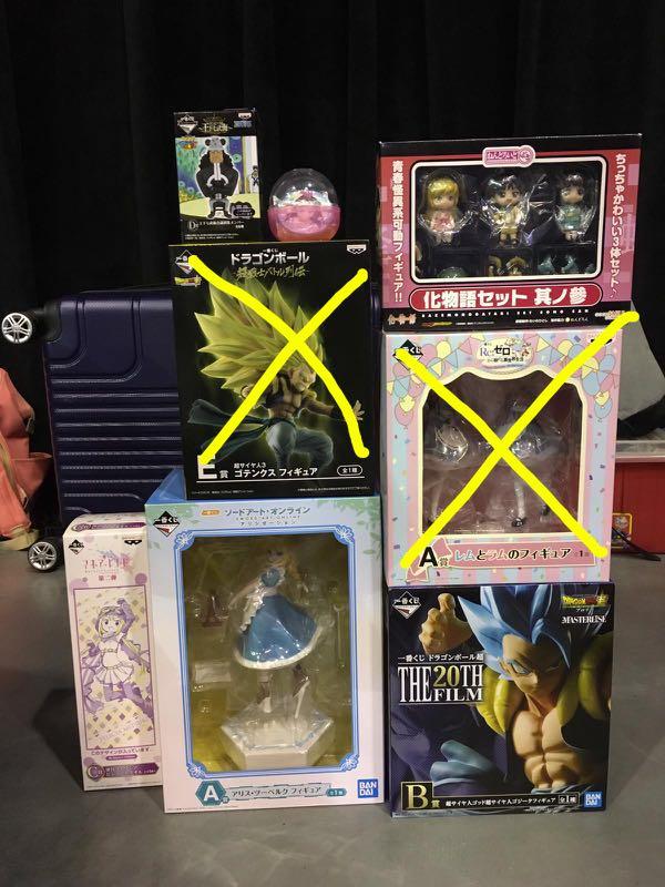 Anime Merchandise Re Zero Dragon Ball Sao One Piece Monogatari Madoka Magica Kizuna Ai Toys Games Bricks Figurines On Carousell