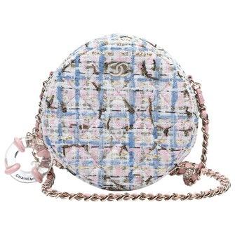 Chanel tweed crossbody bag clearance