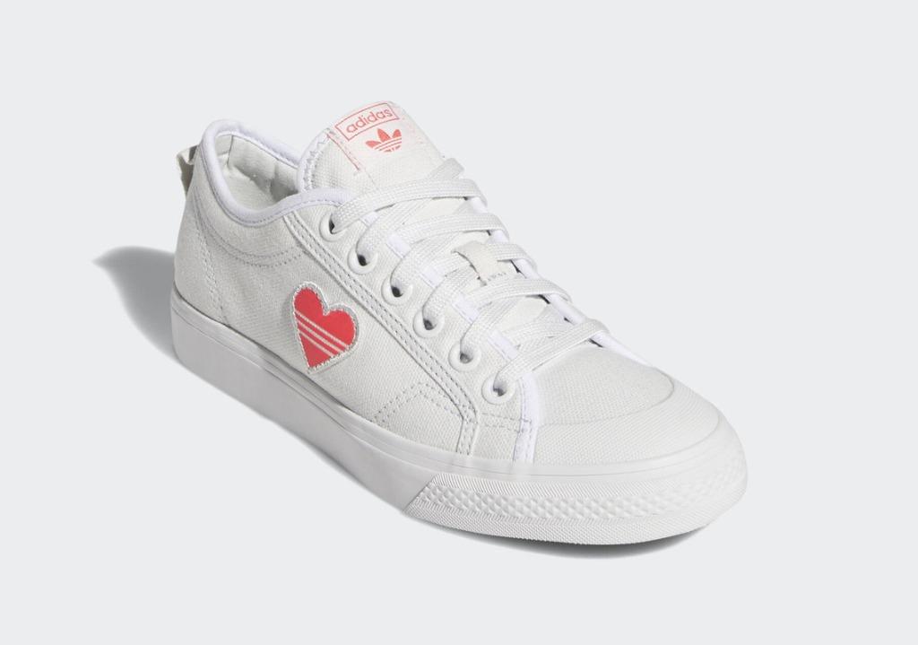 Authentic Adidas Nizza Trefoil Valentines Day Women S Fashion Shoes Sneakers On Carousell