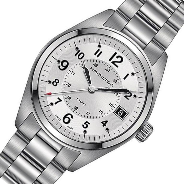 BACKORDER Hamilton Khaki Field H68551153 Quartz Analog Military Swiss Watch Men s Fashion Watches Accessories Watches on Carousell