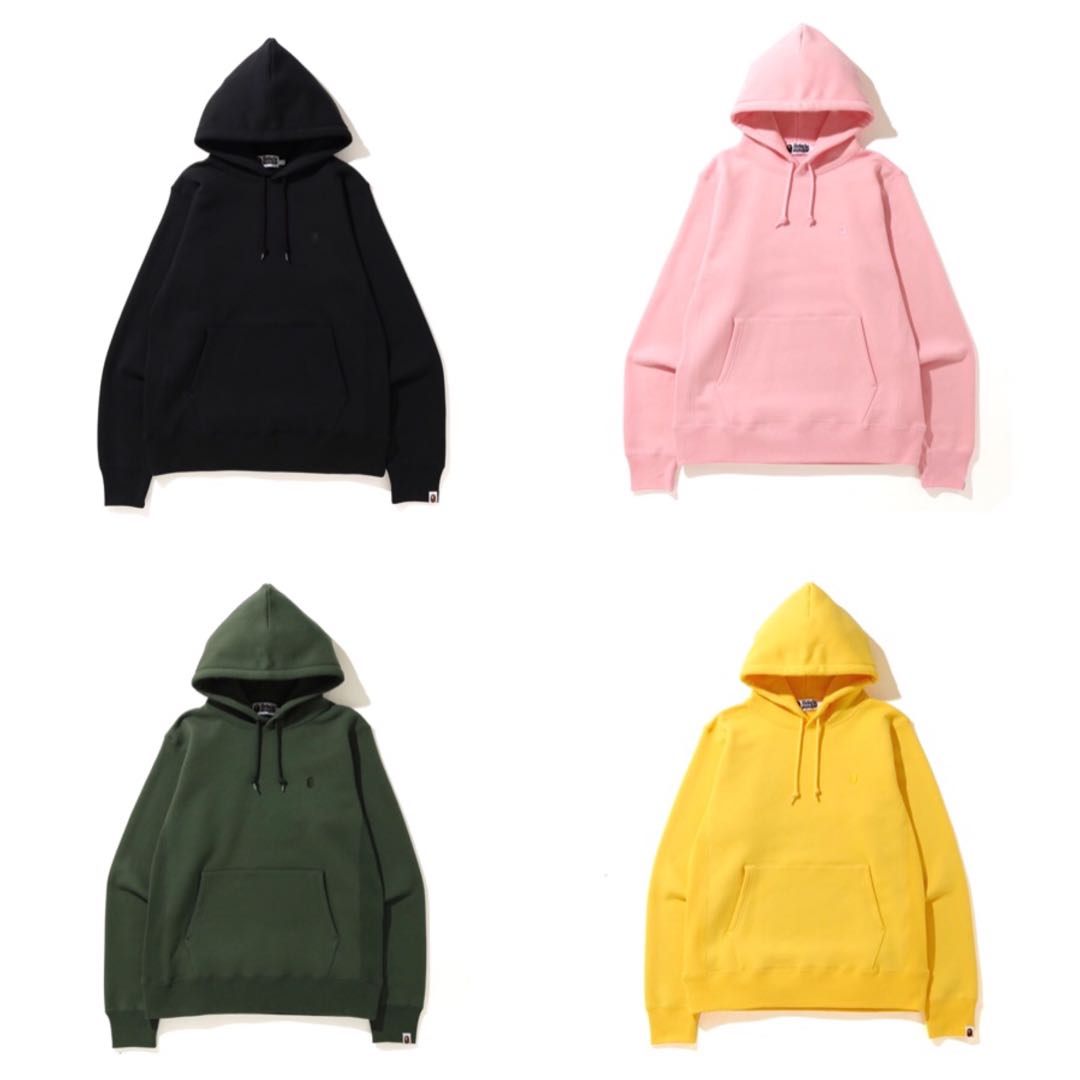 bape one point pullover hoodie