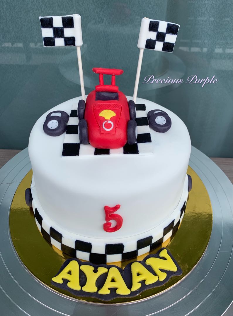 Cars Theme Cake by Creme Castle