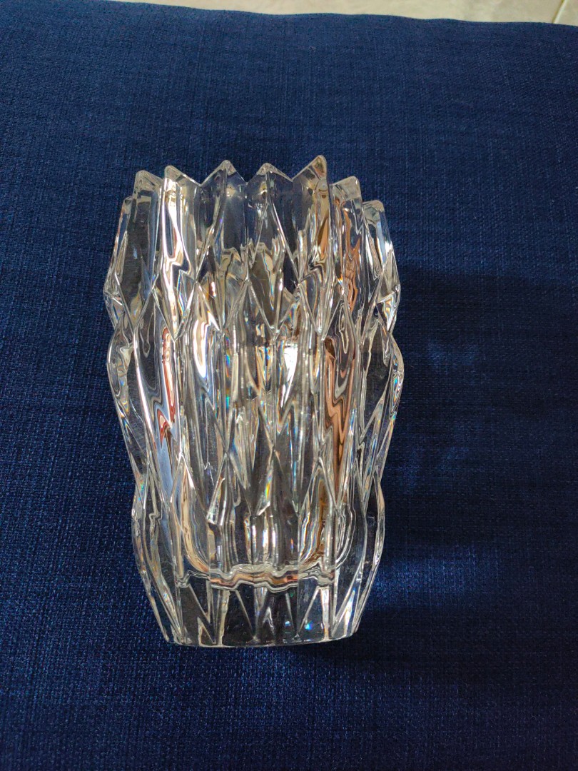 BN Nachtmann Crystal vase, Furniture & Home Living, Home Decor, Vases
