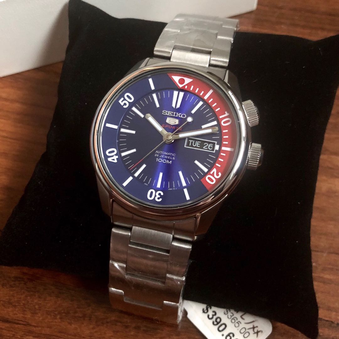 BNIB Seiko 5 Sports SRPB25K1 watch Mobile Phones Gadgets