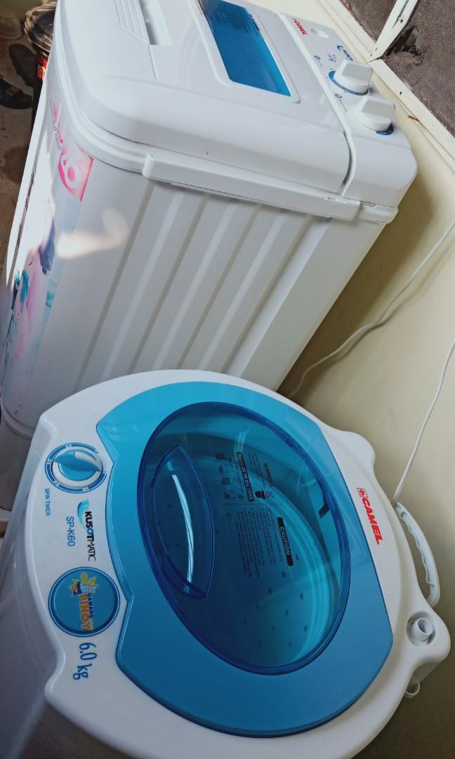Camel washing + dryer, solid durable, powerful motor, slightly used, TV