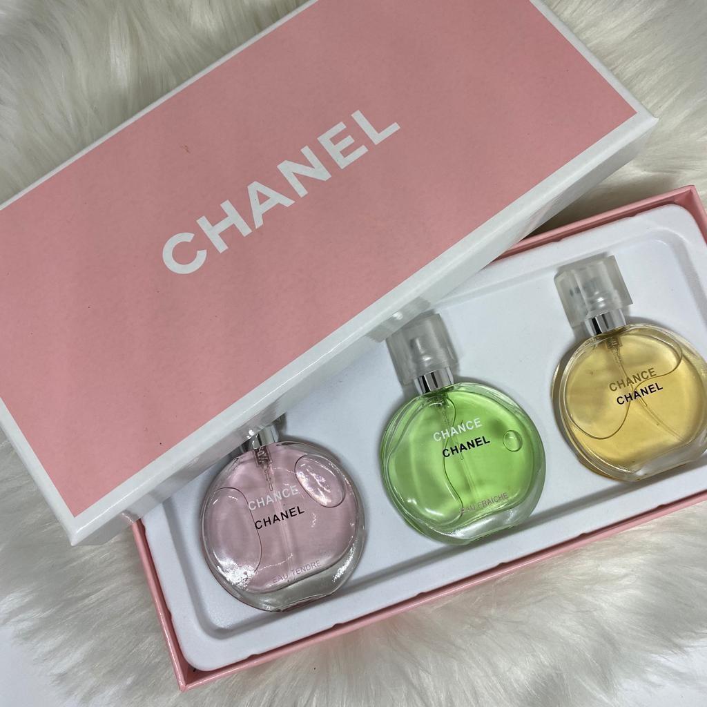 Chanel Chance Mini Perfume Set, Beauty & Personal Care, Fragrance &  Deodorants on Carousell