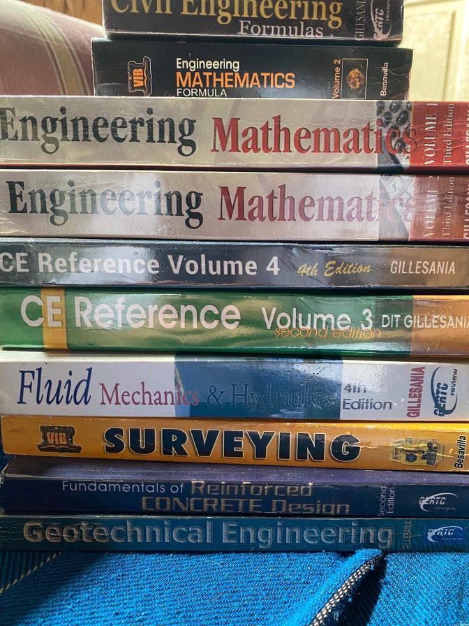 Civil Engineering Ce Books 10 Books For Board Exam Hobbies Toys Books Magazines Assessment Books On Carousell