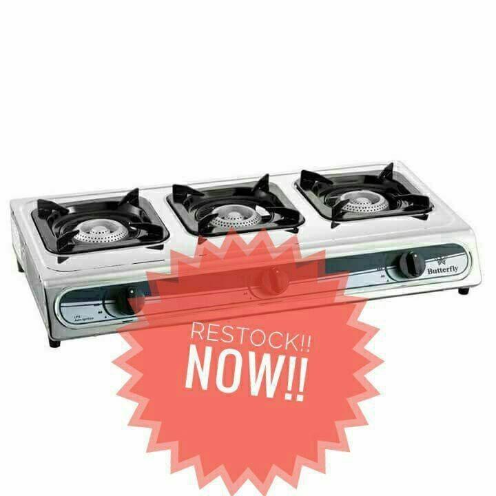 Dapur Gas Butterfly 3 Tungku Kitchen Appliances On Carousell