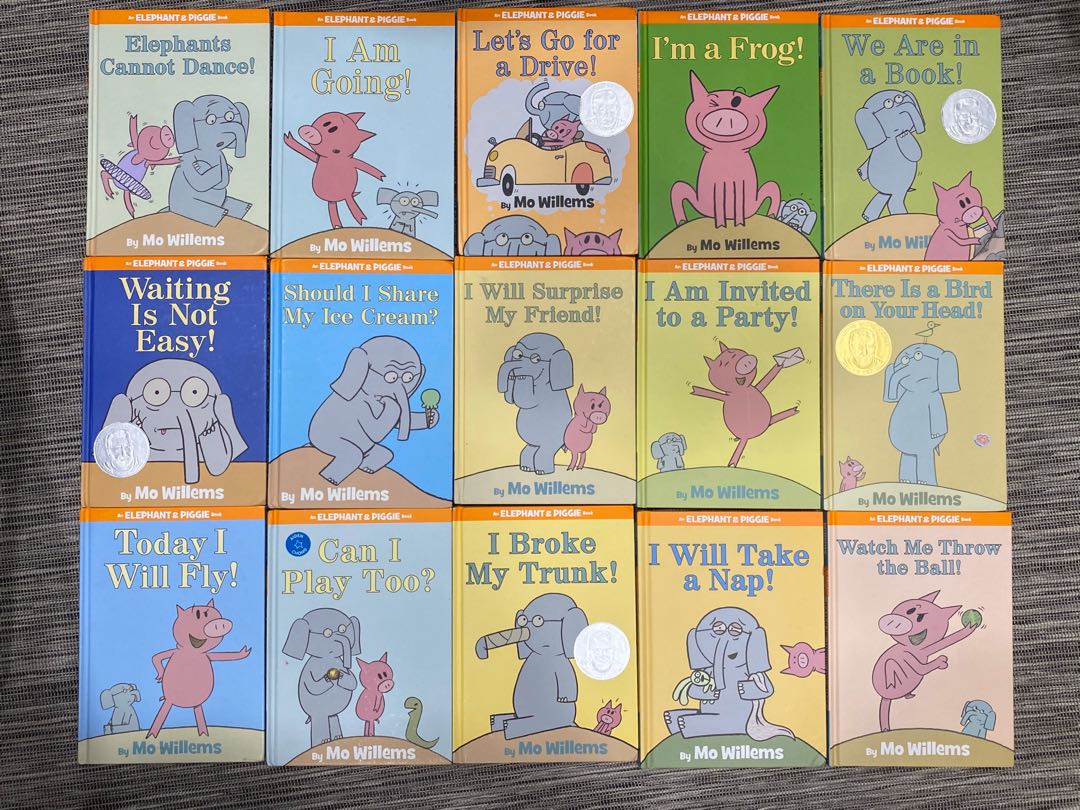 Elephant and Piggy 22 book set v good condition!, Hobbies