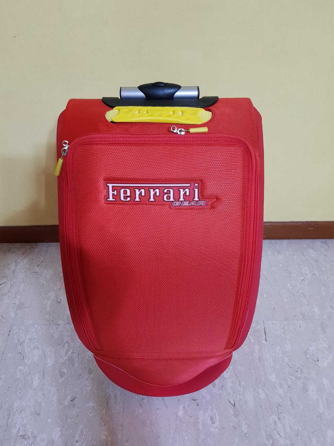 ferrari suitcase