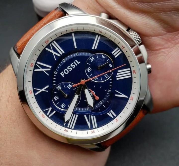 Fossil FS5210 Grant Chronograph, Fesyen 