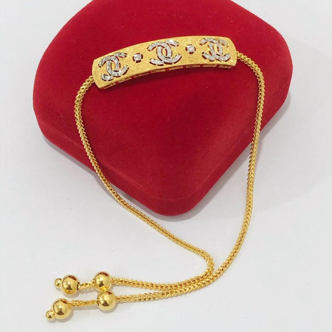 Gelang Emas 916 Adjustable Chanel Women S Fashion Jewellery On Carousell
