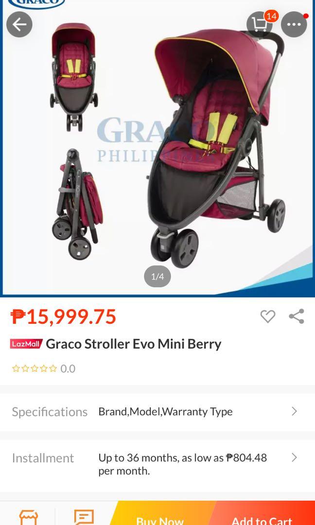 evo mini stroller