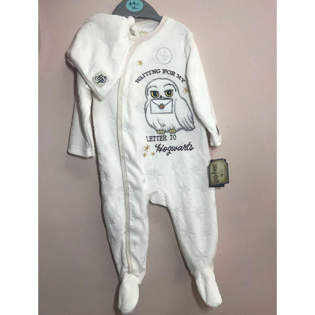 harry potter baby sleepsuit