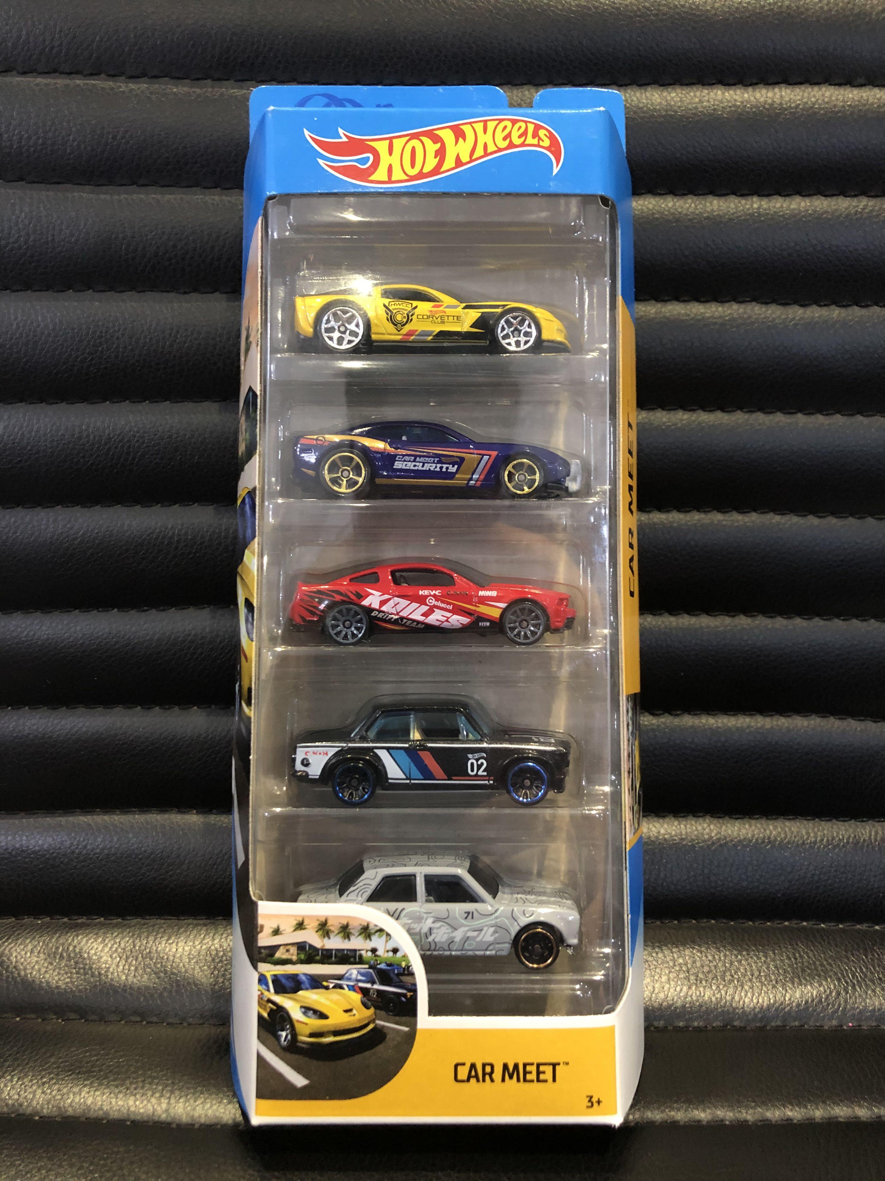 hot wheels set of 5
