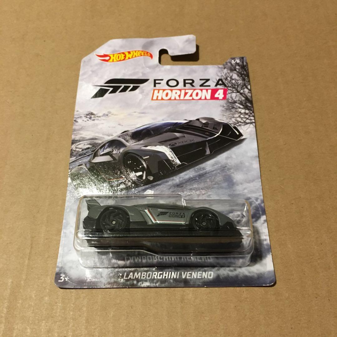 Hot Wheels Lamborghini Veneno Matt Grey Forza Horizon 4 FH4 Hobbies Toys Toys Games on Carousell