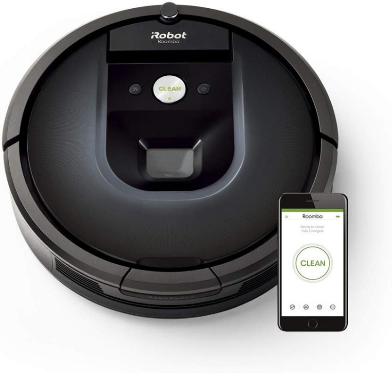 (K1301) iRobot Roomba 981 Robot Vacuum cleaner ideal for carpets with