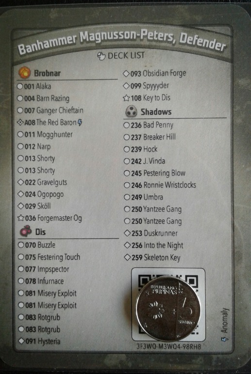 Keyforge Archon 4 Deck Set (Anomaly), Hobbies & Toys, Toys & Games on ...