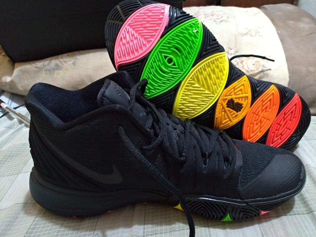 Nike Kyrie 5 Black Magic Basketball Sneakers Mens Size 13.5