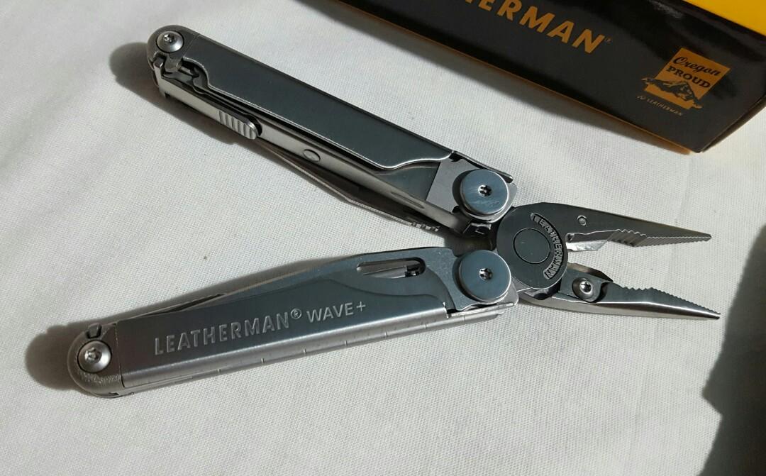 LEATHERMAN WAVE PLUS Multitools with Nylon Sheath (Made in USA) EDC