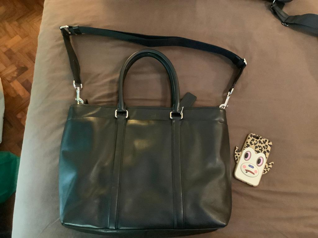 Like New Coach Perry Men Large Unisex Business Tote Crossbody