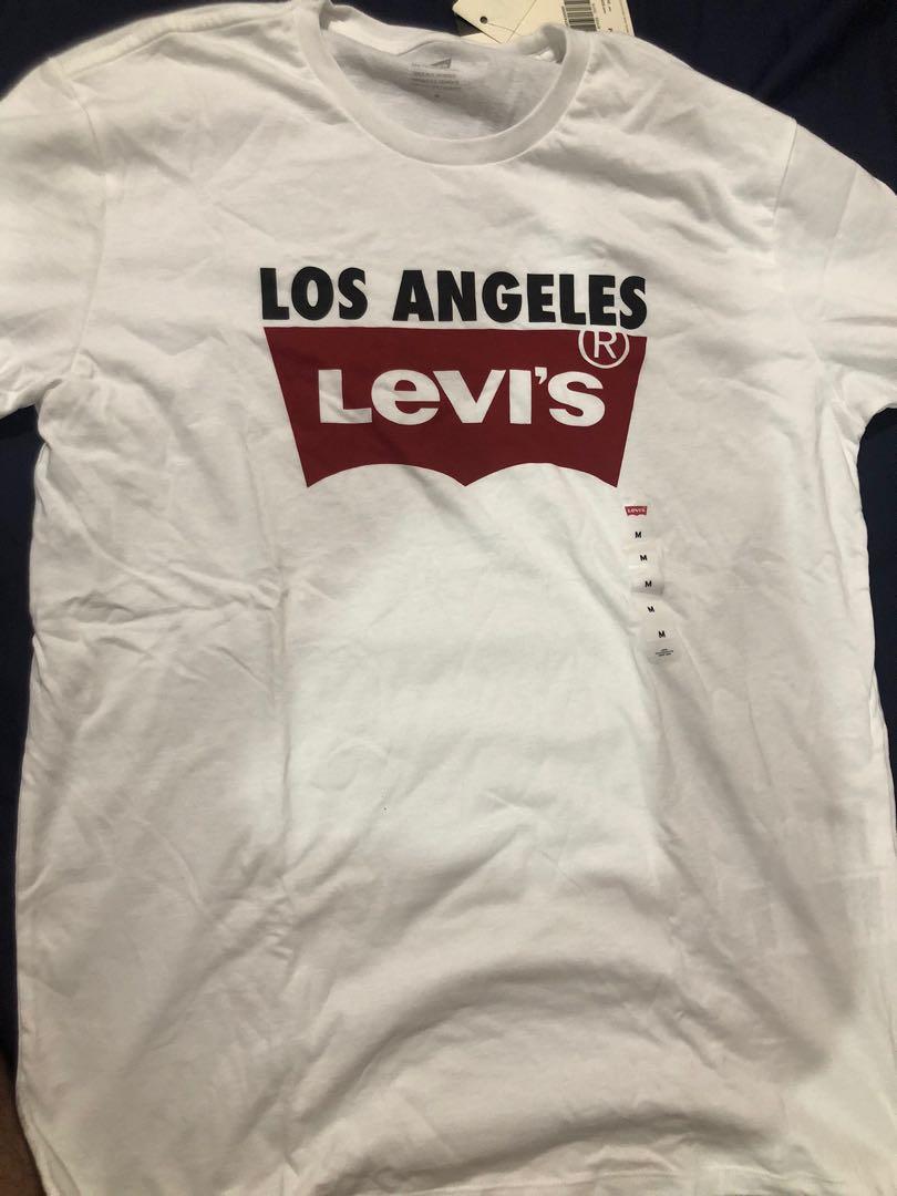 Los Angeles Levi's, Men's Fashion, Tops & Sets, Tshirts & Polo Shirts on  Carousell