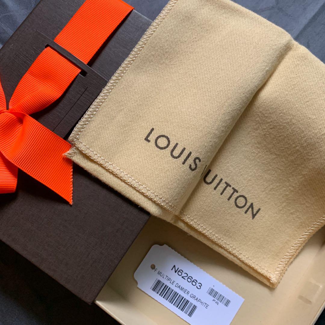 🔴 Louis Vuitton Multiple Wallet - Damier Graphite