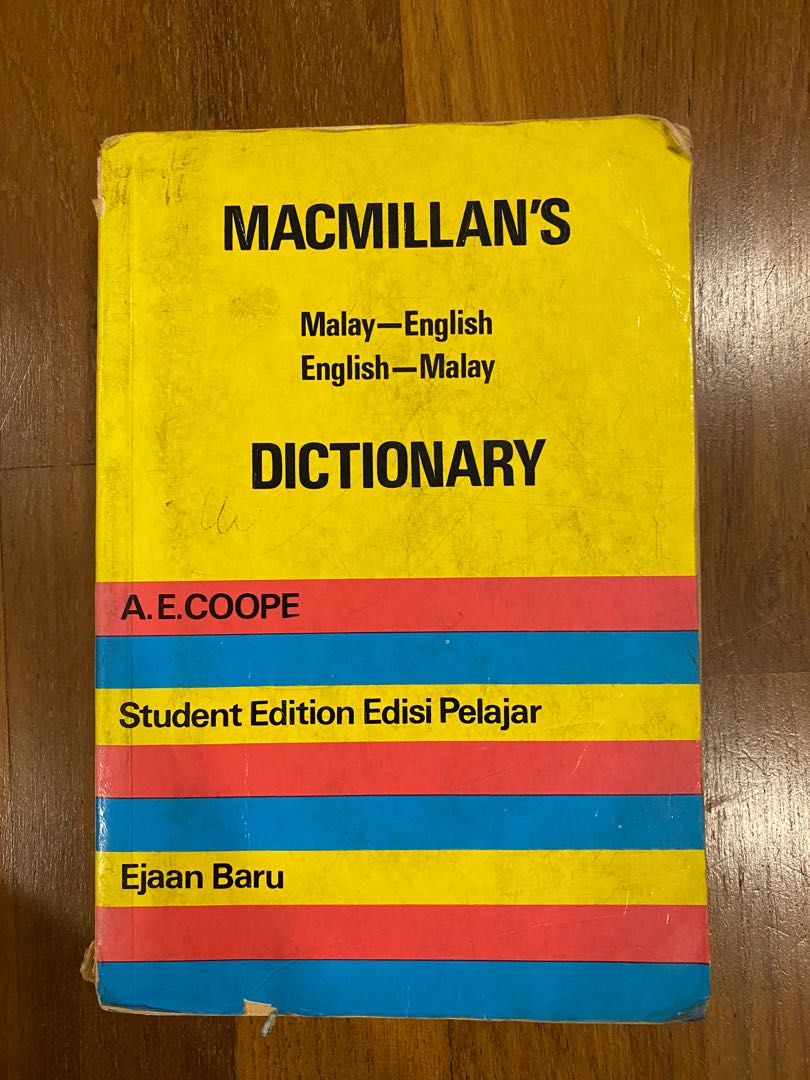 Malay To English English To Malay Dictionary Books Stationery Books On Carousell