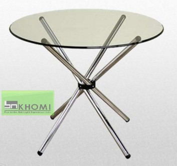 MEETING ROUND TABLE Office Partition Furniture, Furniture & Home Living ...