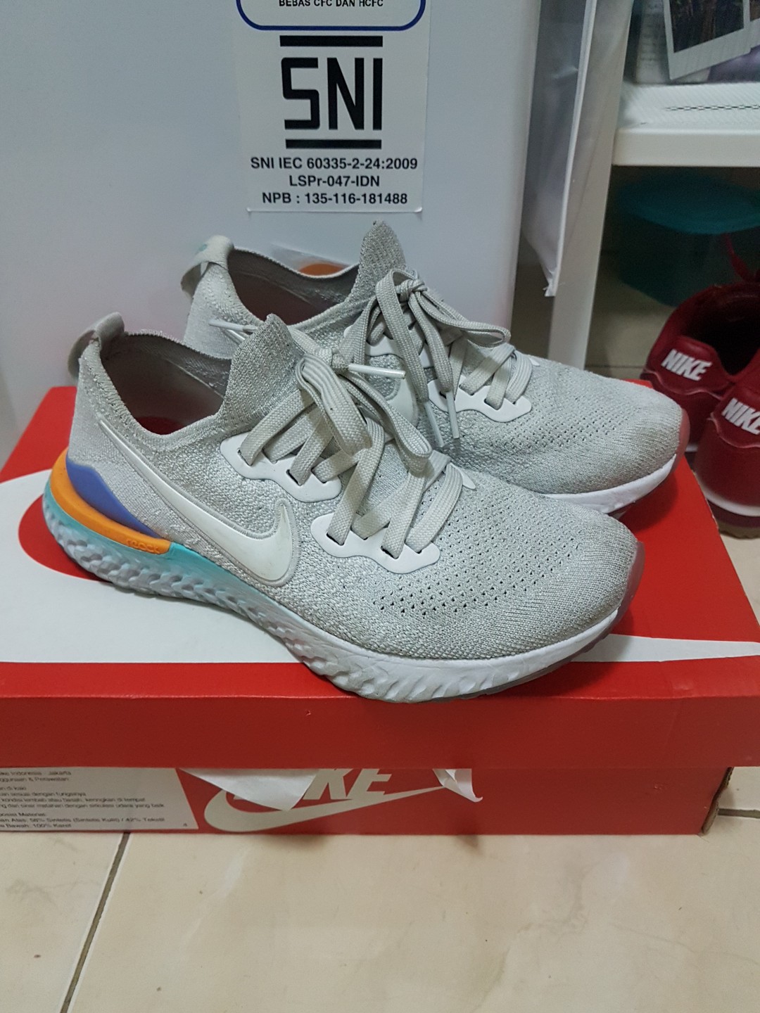 epic react 2 on feet