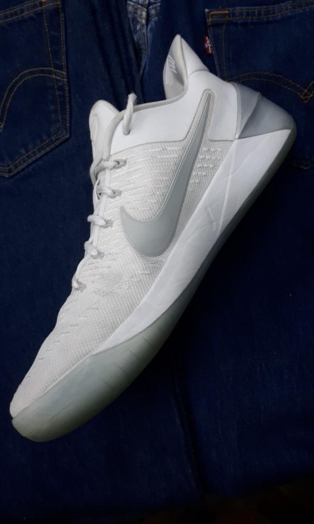 Nike KOBE A.D CHROME Wht Metallic Silver Men s Fashion Footwear Sneakers on Carousell