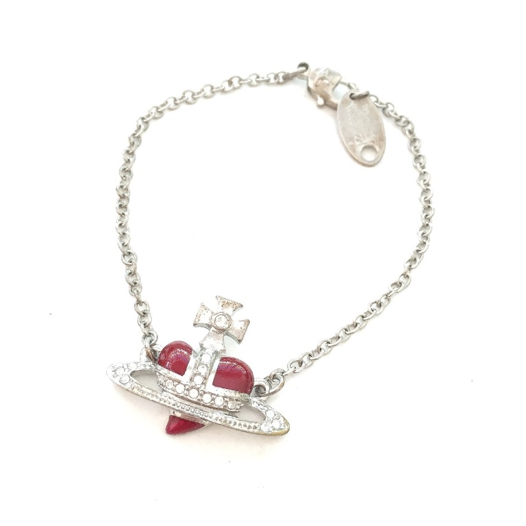 Vivienne westwood heart bracelet on sale