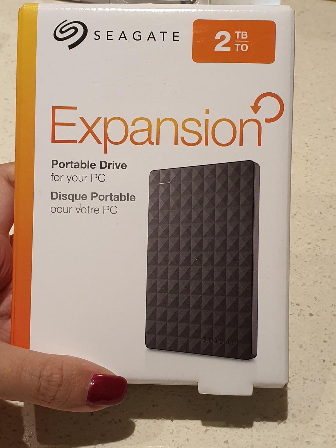 Seagate USB3.2(Gen1)/USB3.0接続 外付けハードディスク 6.0TB
