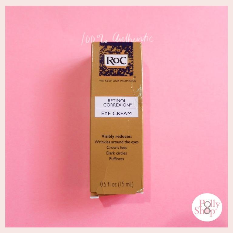 ON HAND: ROC RETINOL CORREXION EYE CREAM (Category: Face Care) located in Manila. Submitted by bonmarchepage (Listing ID 272404817, Image 1). Description: Brand: ROC Type: Masks & Treatments.