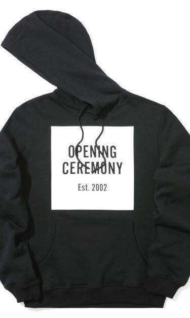 OPENING CEREMONY Box logo hoodie Carousell