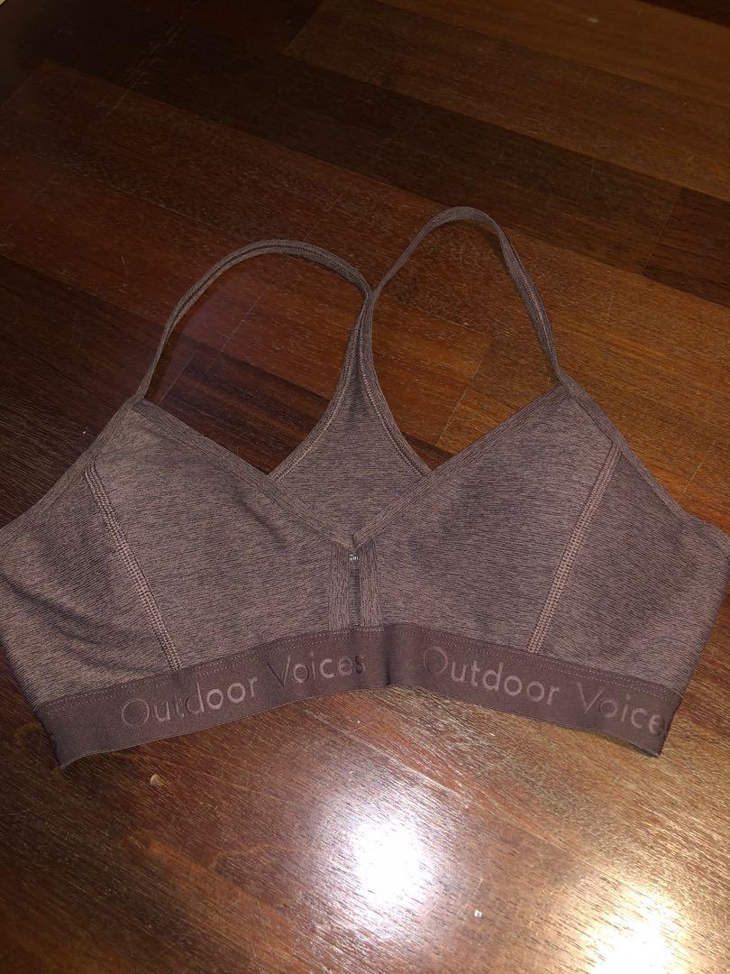 Outdoor Voices Steeplechase Sports Bra, Sports Equipment, Sports & Games,  Water Sports on Carousell
