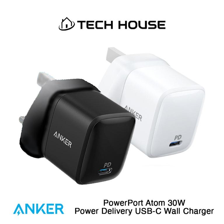Pd Anker 30w Powerport Atom Pd 1 Usb C Charger Sg Plug Mobile Phones Tablets Mobile Tablet Accessories Power Banks Chargers On Carousell